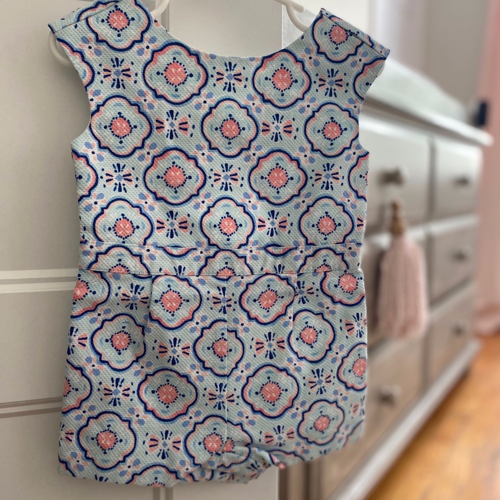 Janie and Jack Mosaic Romper